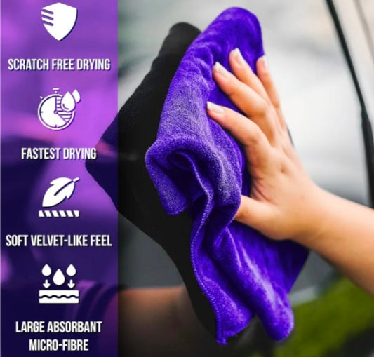 Microfiber Cloth Car Cleaning