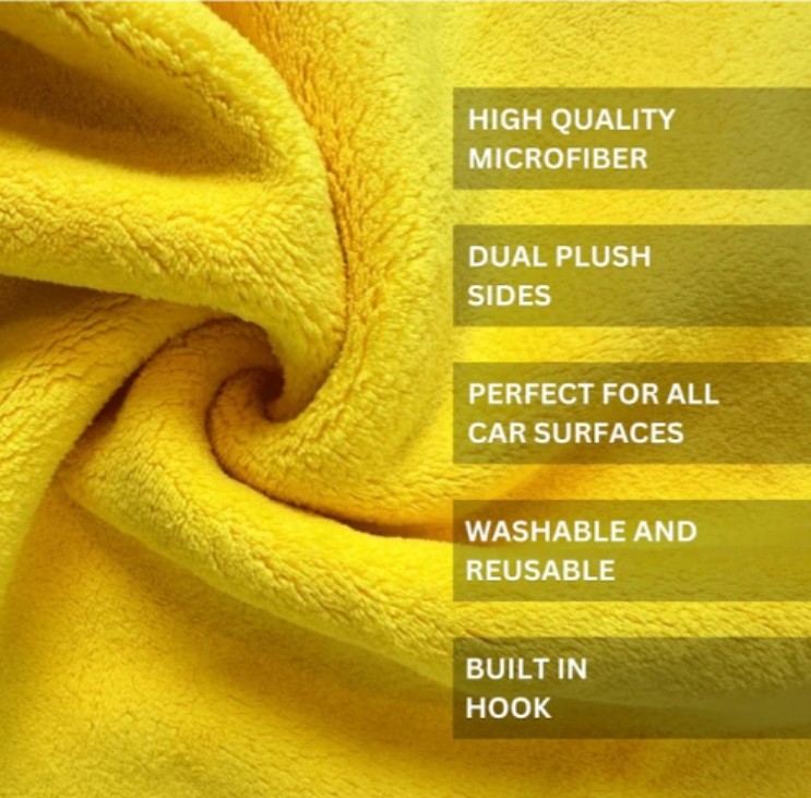 Microfiber Towels Thick, Super Soft Drying Towel for Car