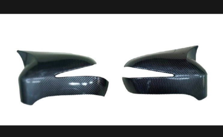 Carbon Fibre Batman Style Side Mirror Covers